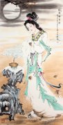 貂蝉拜月