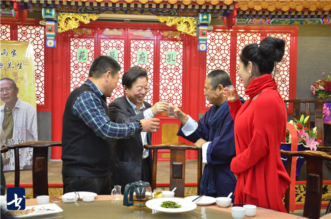 著名画家宋唯源收徒暨沈晓娇拜师仪式