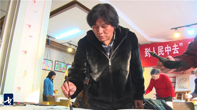 丹青绘年意,美术家走进天津市静海区和西青区