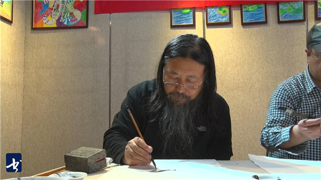 丹青绘年意,美术家走进天津市静海区和西青区