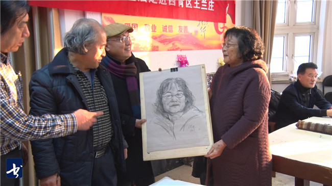 丹青绘年意,美术家走进天津市静海区和西青区