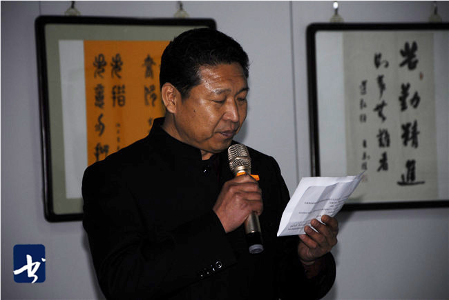王万强佛言禅语书法展在天津美术网艺术馆举行