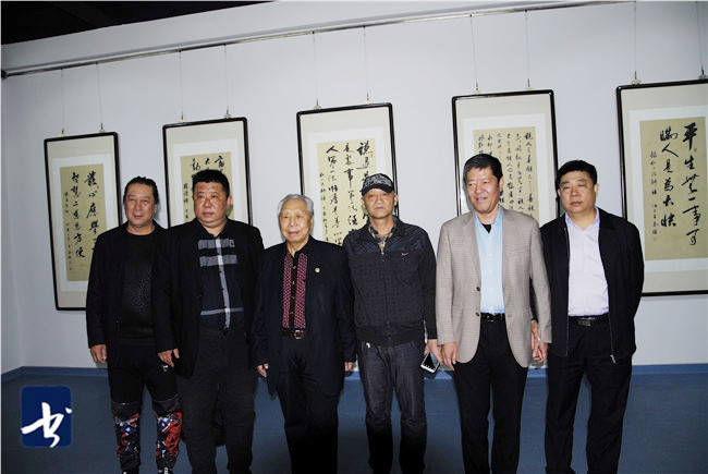 王万强佛言禅语书法展在天津美术网艺术馆举行