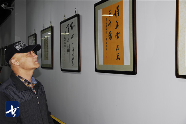 王万强佛言禅语书法展在天津美术网艺术馆举行