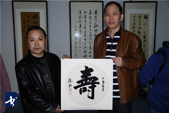 王万强佛言禅语书法展在天津美术网艺术馆举行