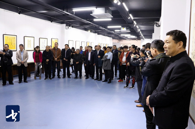 王万强佛言禅语书法展在天津美术网艺术馆举行