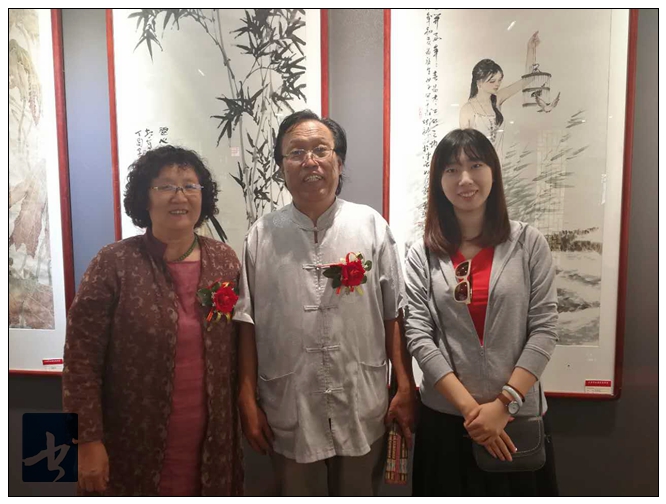 《迎双节津门书画家精品展》在天津雅闳轩开幕