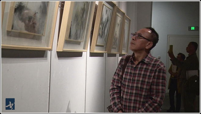 “翰墨流声”沈德强、李军书画作品展在天津美