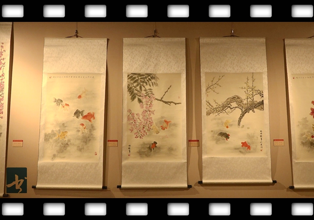 “中国梦•年年有余——林细山、林培铭中国画