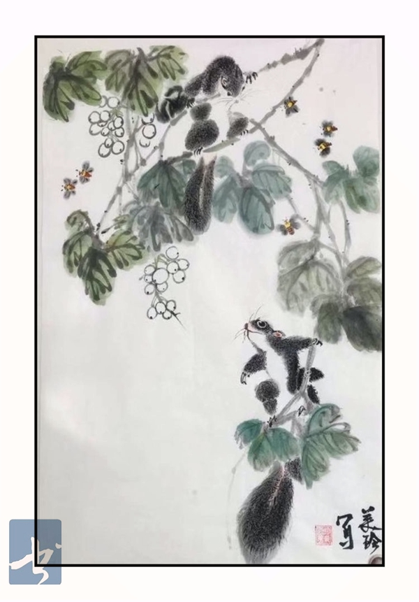 艺都书画社抗击疫情书画网展