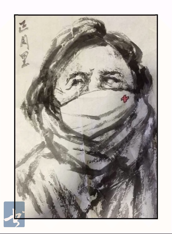艺都书画社抗击疫情书画网展
