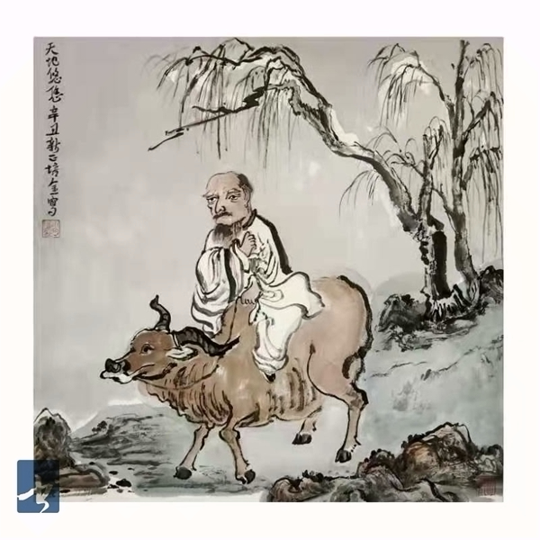 《牧牛耕春》—肖培金辛丑生肖画作品展在天津