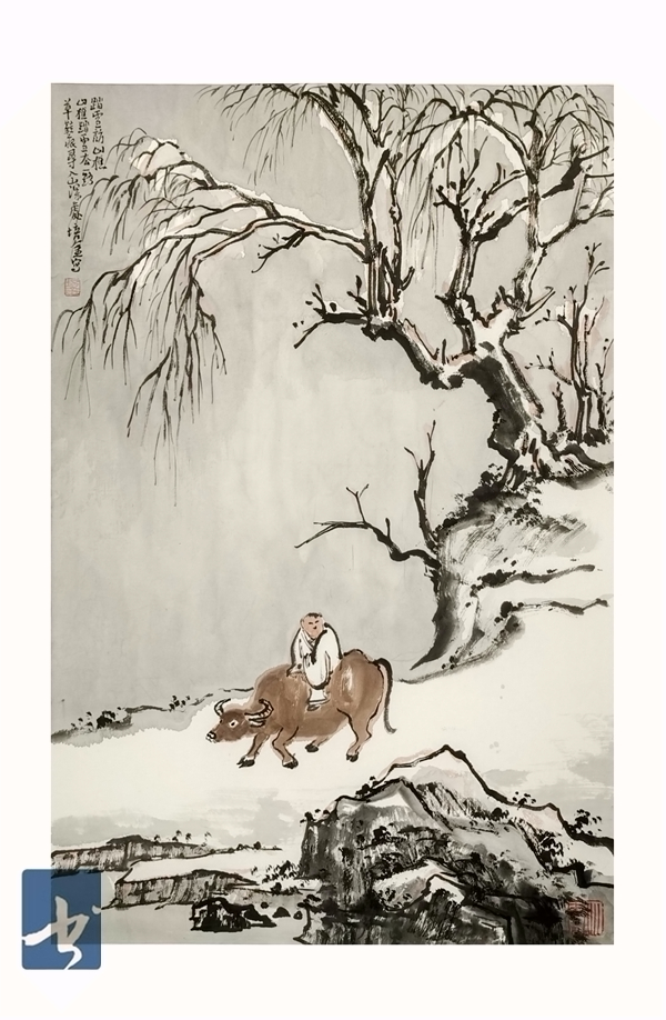 《牧牛耕春》—肖培金辛丑生肖画作品展在天津