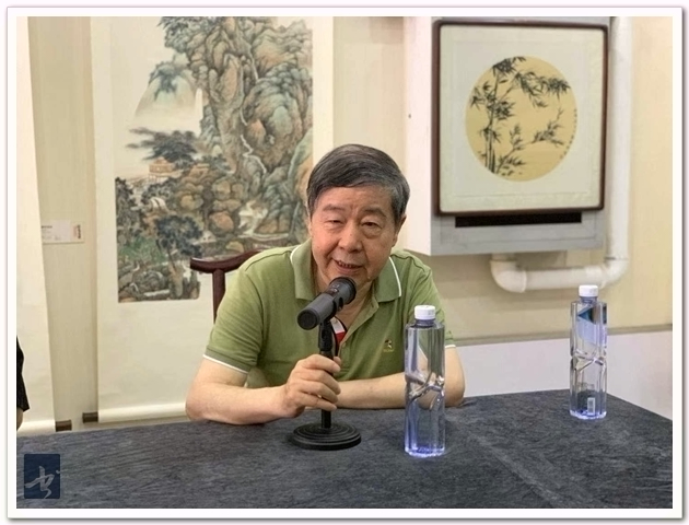 “松风长廻”庆祝中国共产党成立100周年张根起