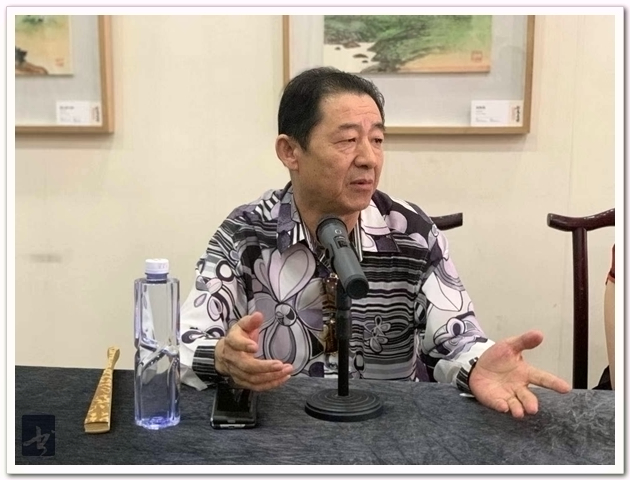 “松风长廻”庆祝中国共产党成立100周年张根起