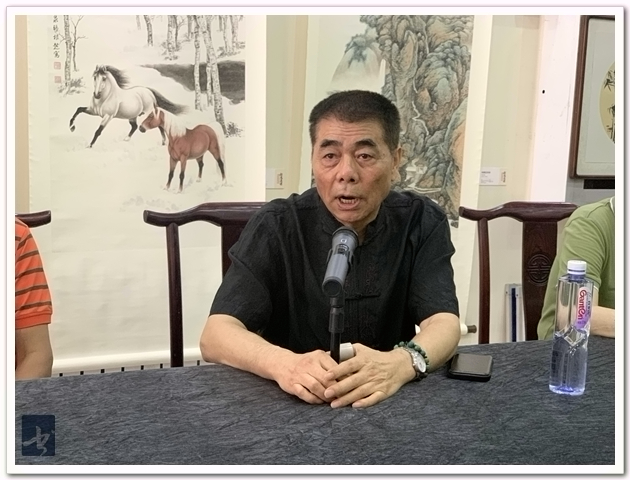 “松风长廻”庆祝中国共产党成立100周年张根起