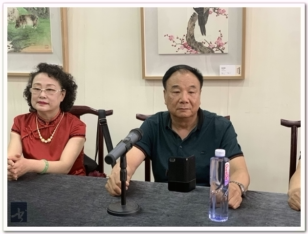 “松风长廻”庆祝中国共产党成立100周年张根起