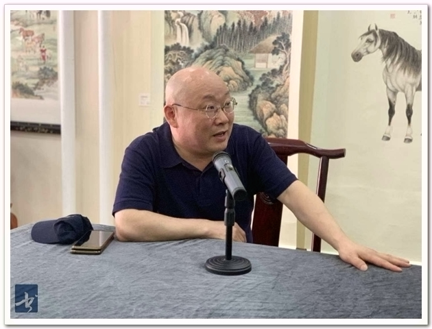 “松风长廻”庆祝中国共产党成立100周年张根起