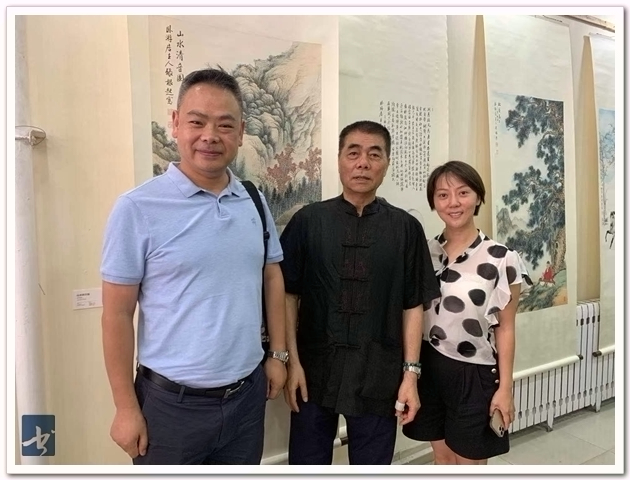 “松风长廻”庆祝中国共产党成立100周年张根起