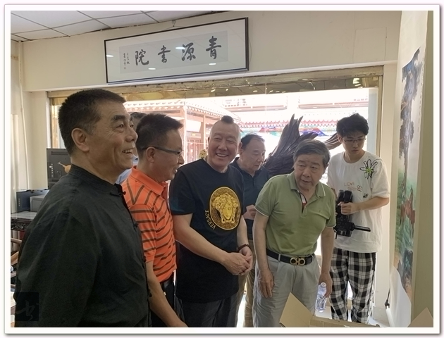 “松风长廻”庆祝中国共产党成立100周年张根起