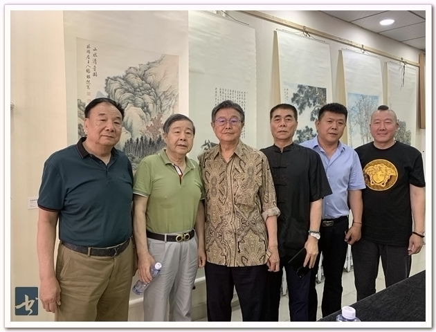 “松风长廻”庆祝中国共产党成立100周年张根起