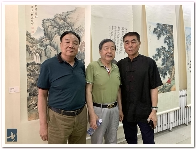 “松风长廻”庆祝中国共产党成立100周年张根起