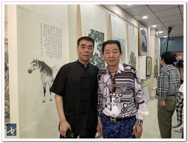 “松风长廻”庆祝中国共产党成立100周年张根起