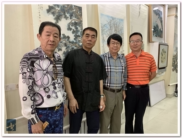 “松风长廻”庆祝中国共产党成立100周年张根起