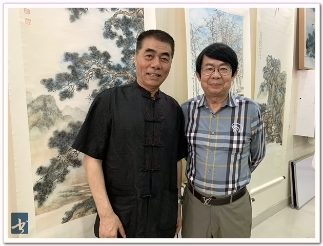 “松风长廻”庆祝中国共产党成立100周年张根起