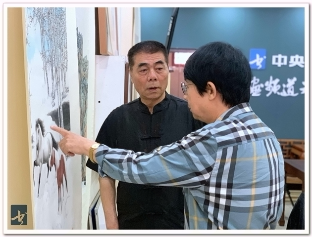 “松风长廻”庆祝中国共产党成立100周年张根起