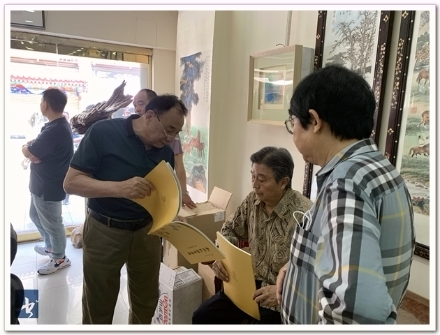 “松风长廻”庆祝中国共产党成立100周年张根起