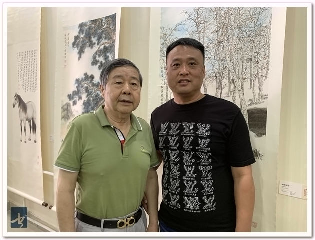 “松风长廻”庆祝中国共产党成立100周年张根起