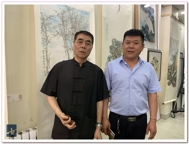 “松风长廻”庆祝中国共产党成立100周年张根起