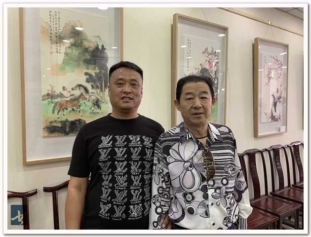 “松风长廻”庆祝中国共产党成立100周年张根起