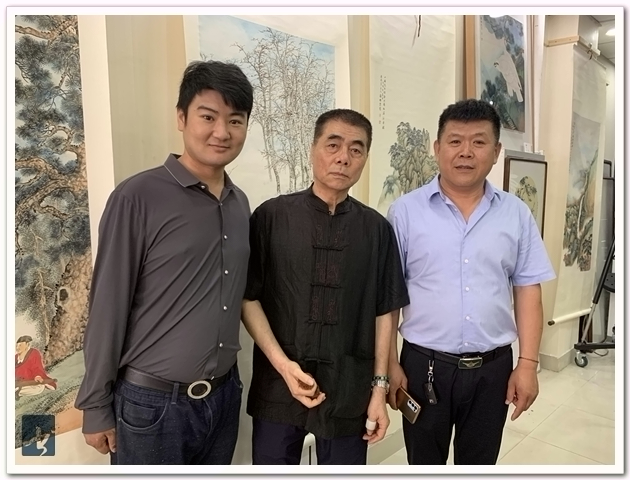 “松风长廻”庆祝中国共产党成立100周年张根起